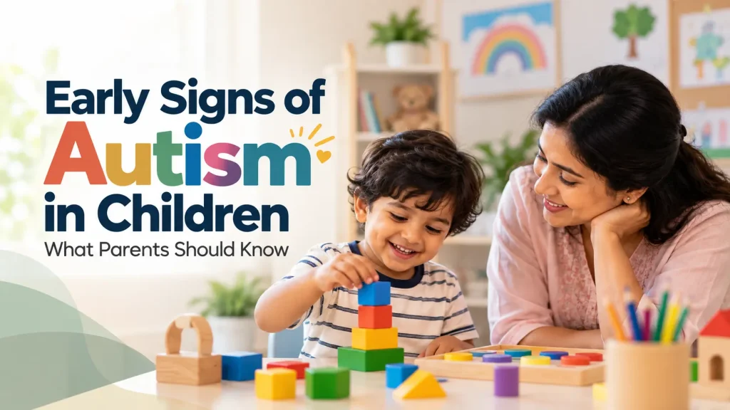 Early signs of autism in children